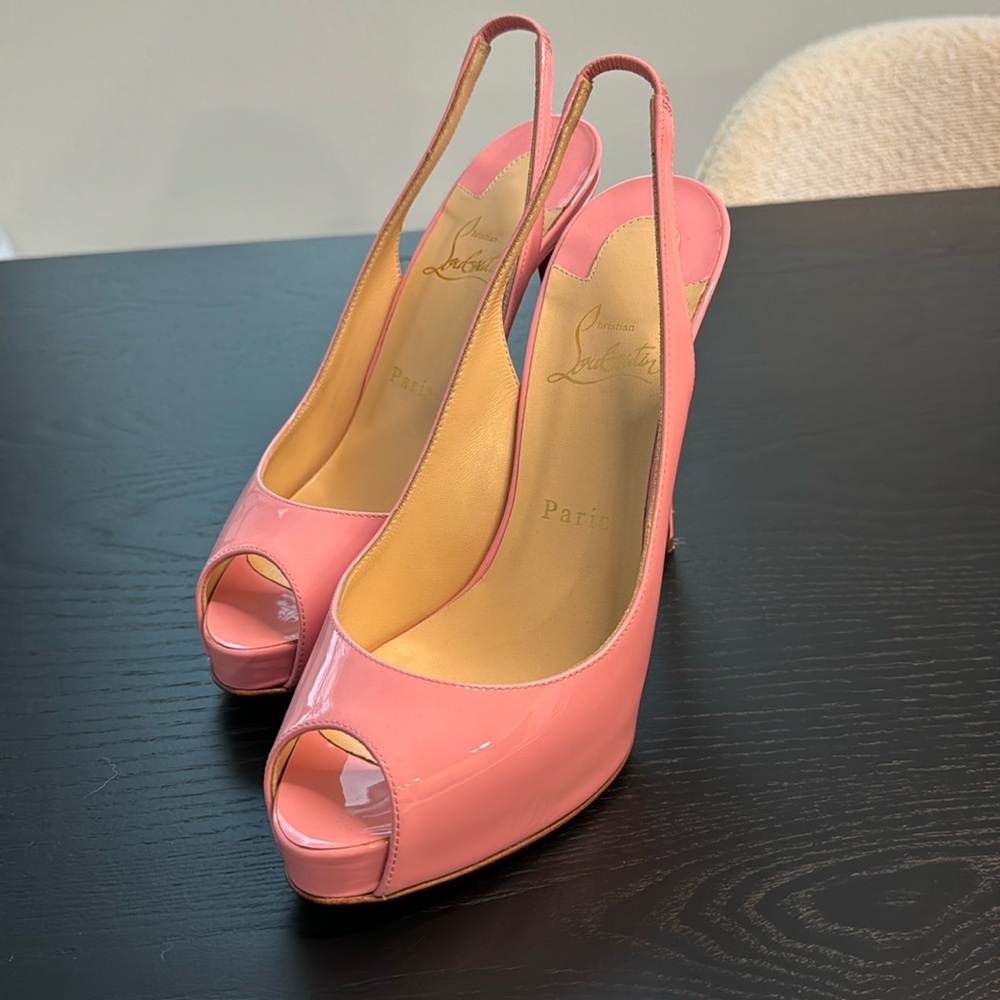 Pink Louboutin Heels